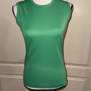 JUNIORS - Green Sleeveless Top - Size Small